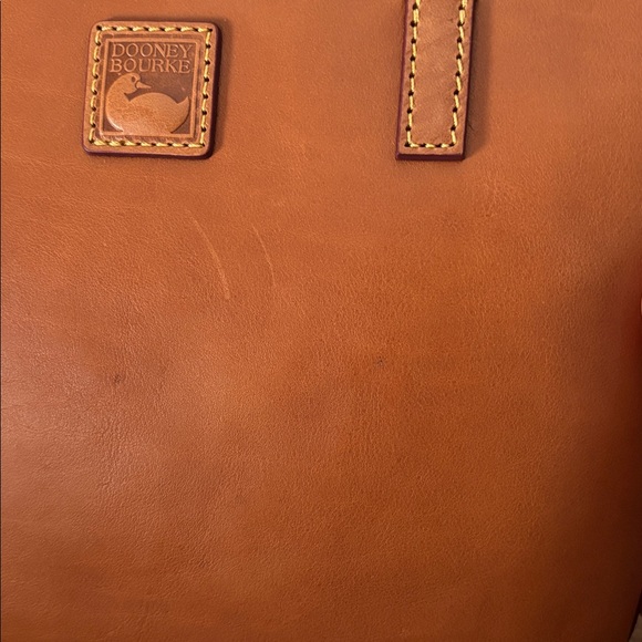 NWT Dooney & Bourke Florentine Small Charleston Shopper in Natural - Picture 14 of 14